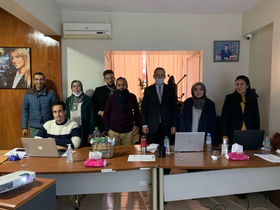 Stagiaires au centre de formation Netover — Casablanca