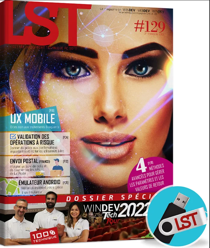 LST — Couverture magazine