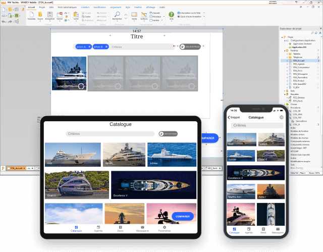 Éditeur WINDEV Mobile