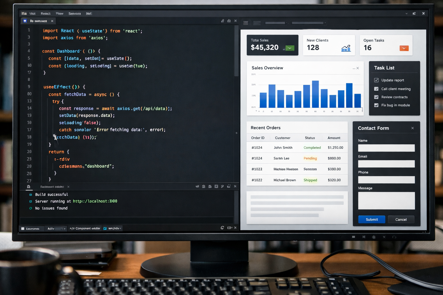 Développement logiciel sur mesure